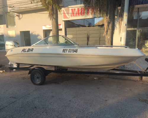 Quicksilver 490/99 con Honda 60hp 4T 